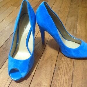 Aldo blue high heels